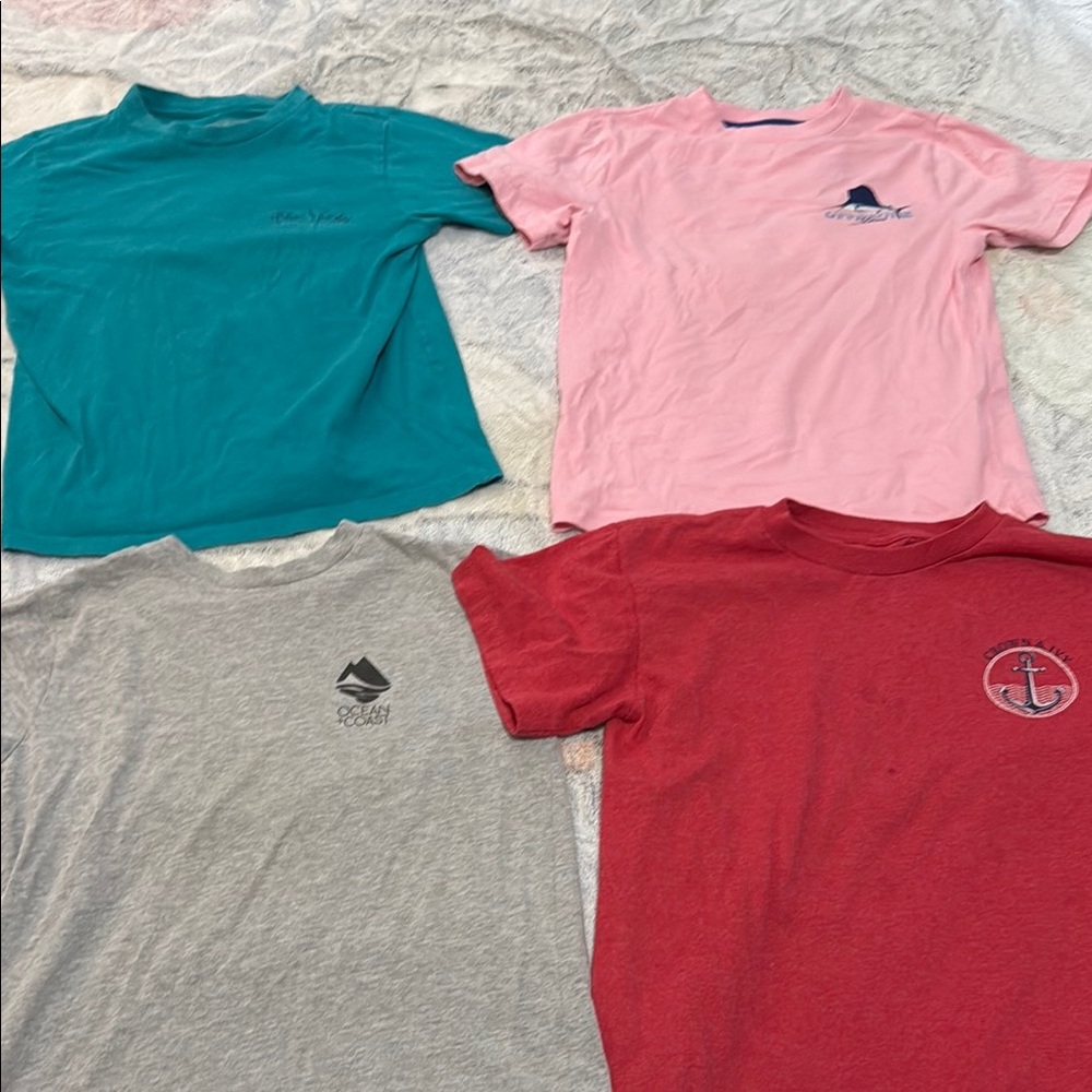 Crown & Ivy, Ocean & Coast, J Khaki boys size small t shirts